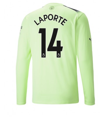 Manchester City Aymeric Laporte #14 Tredjedrakt 2022-23 Langermet